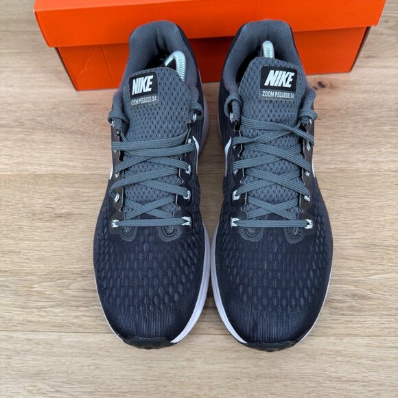 Nike Mens Air Zoom Pegasus 34 TB Running Shoes Size 10 Black Active Athletic - Picture 2 of 15